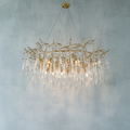 Riviko Veridian Bloom Round Branch Chandelier - Background Shot