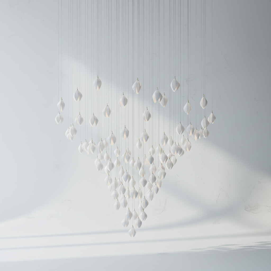 Riviko Bloom Chandelier - Studio Shot