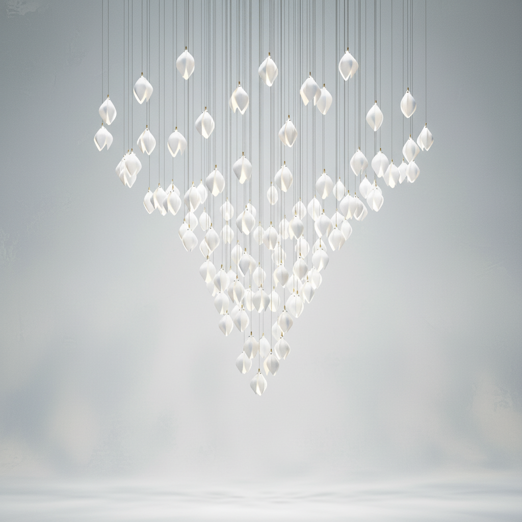 Riviko Bloom Chandelier - Studio Shot