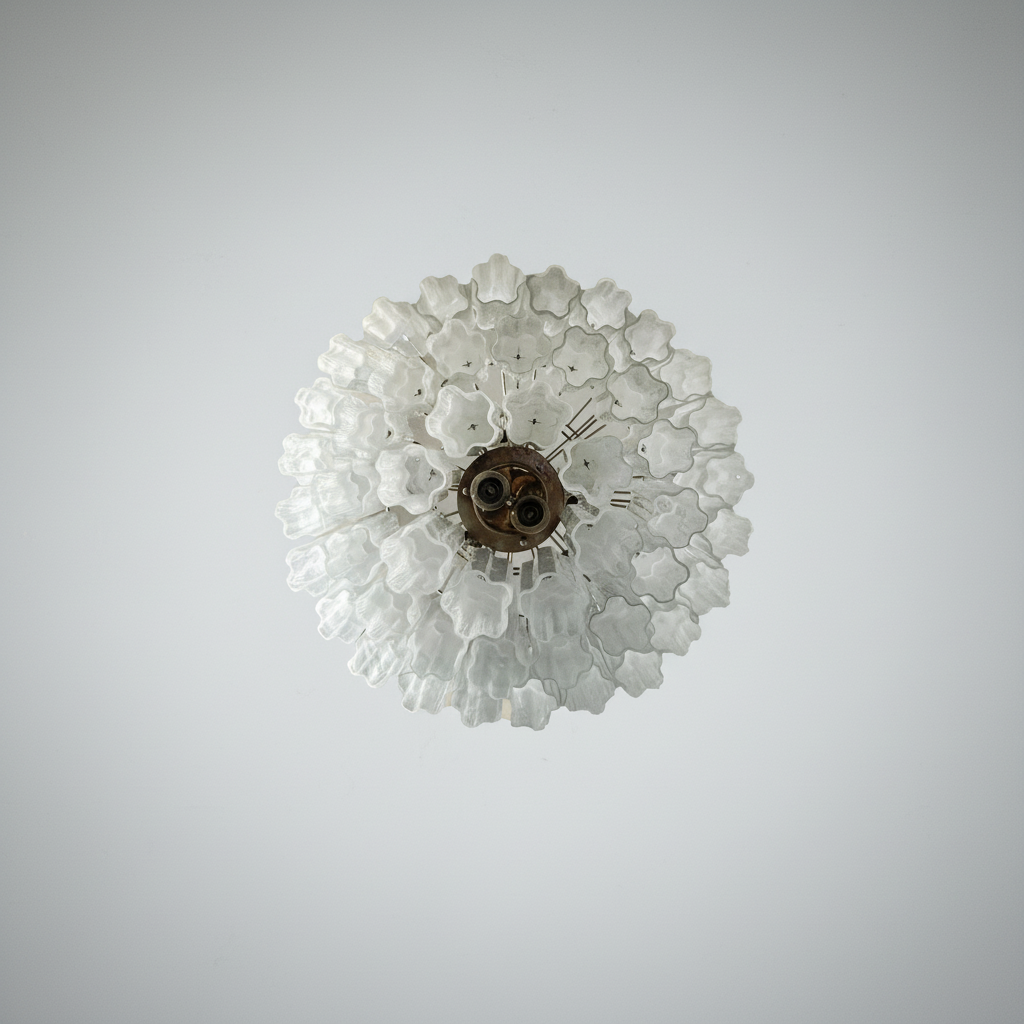 Riviko Alabaster Bloom Grand Chandelier - Background Shot