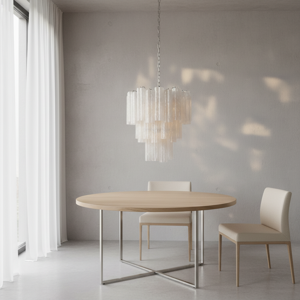 Riviko Alabaster Bloom Grand Chandelier - Background Shot