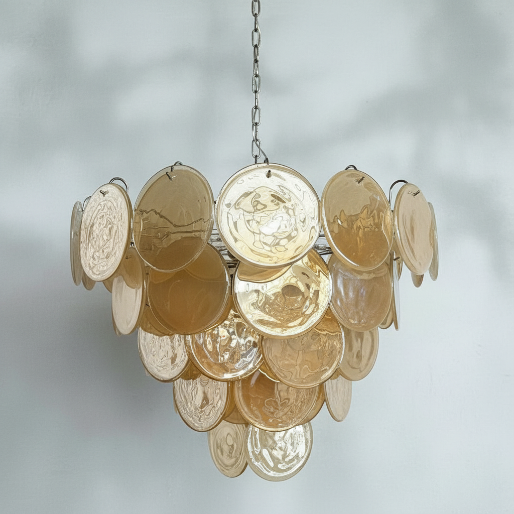 Riviko Aurelian Bloom Murano Chandelier - Background Shot