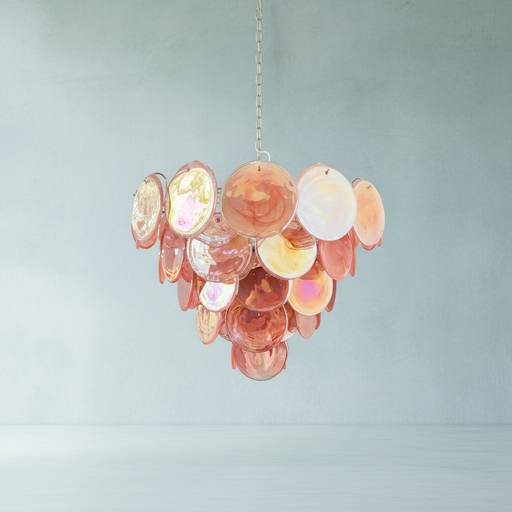 Riviko Rose Alabaster Grand Chandelier - Background Shot