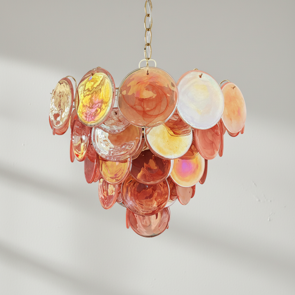Riviko Rose Alabaster Grand Chandelier - Background Shot