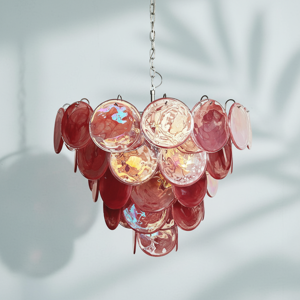Riviko Rose Alabaster Grand Chandelier - Background Shot