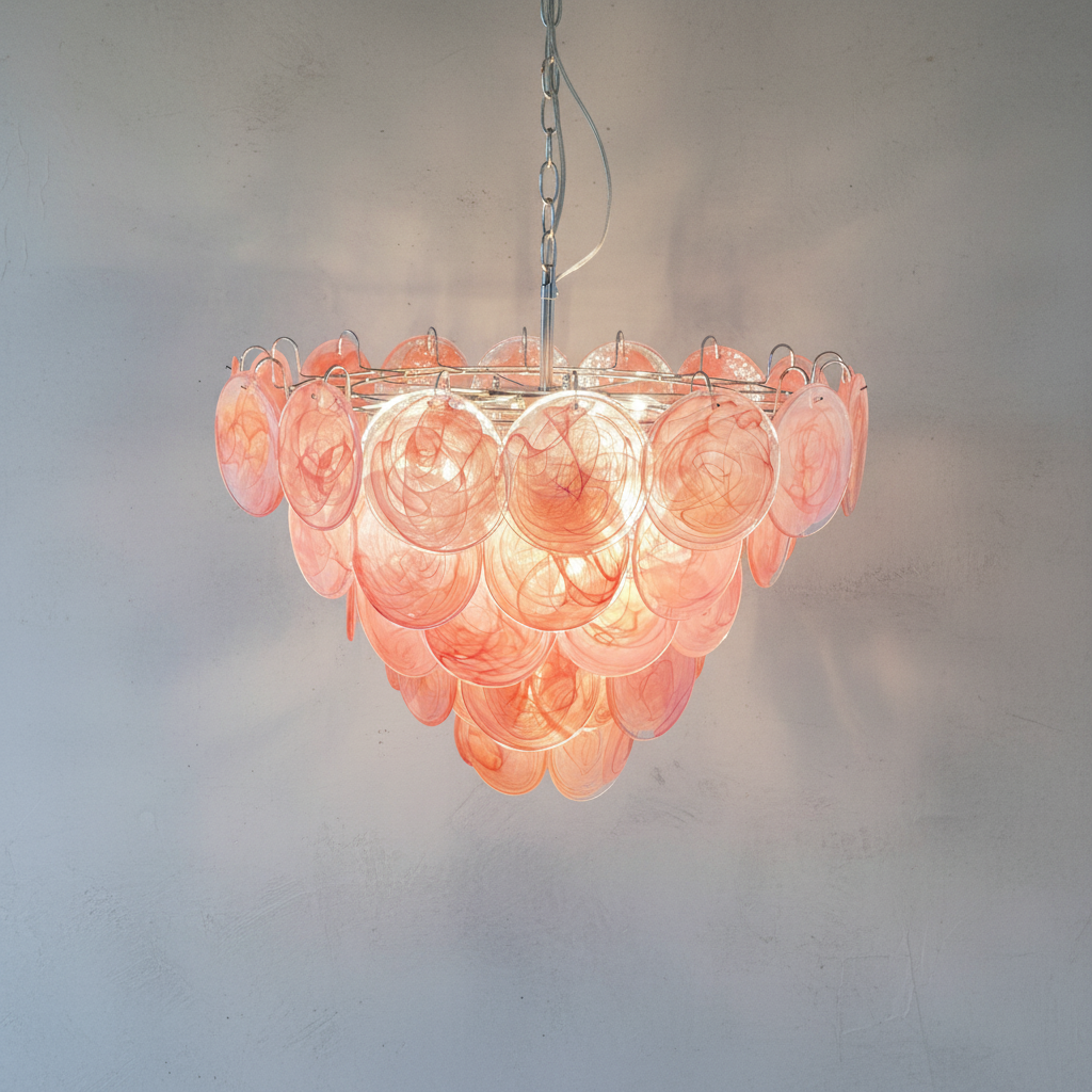 Riviko Rose Alabaster Grand Chandelier - Background Shot