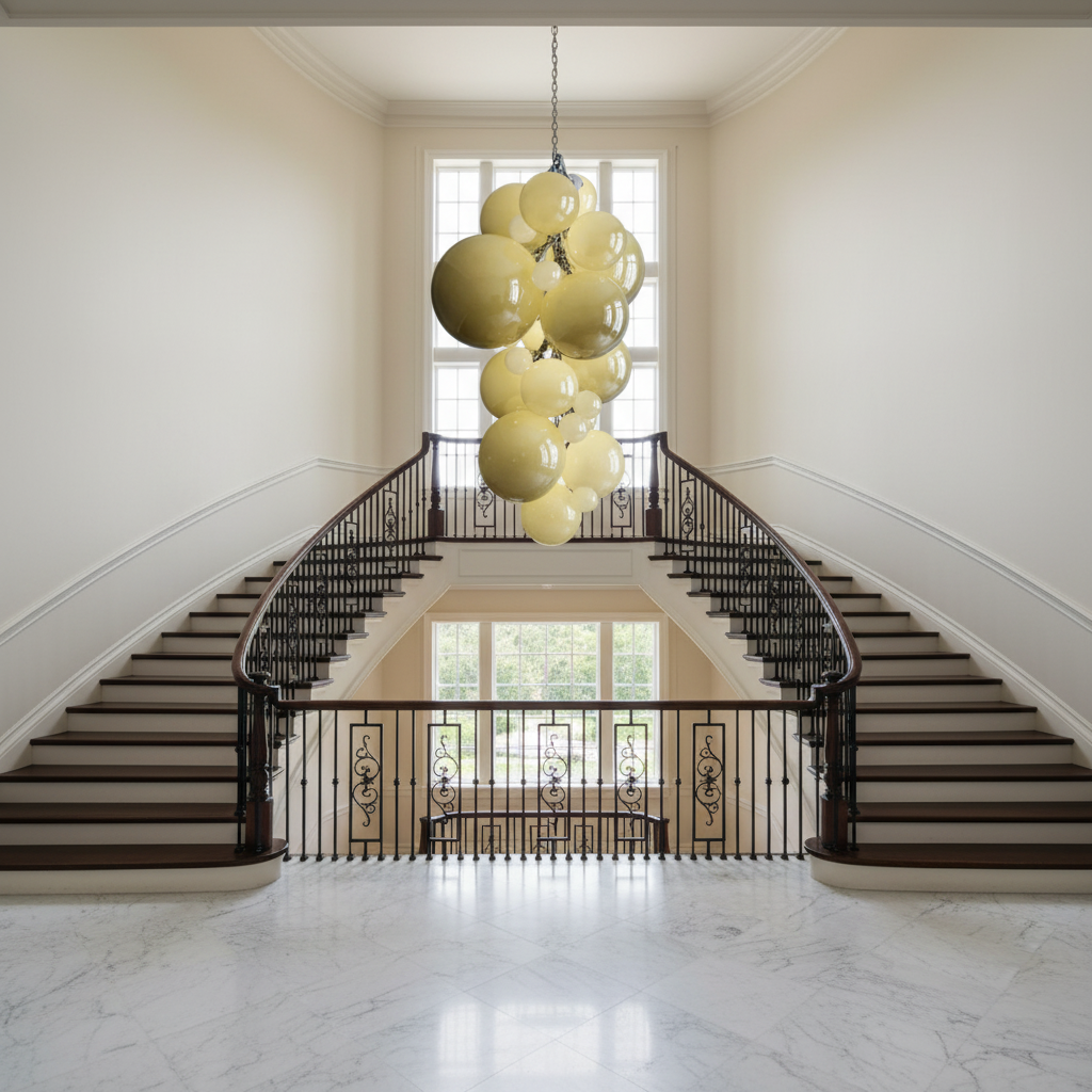 Riviko Fruit Grape Hanging Swag Chandelier - Scene