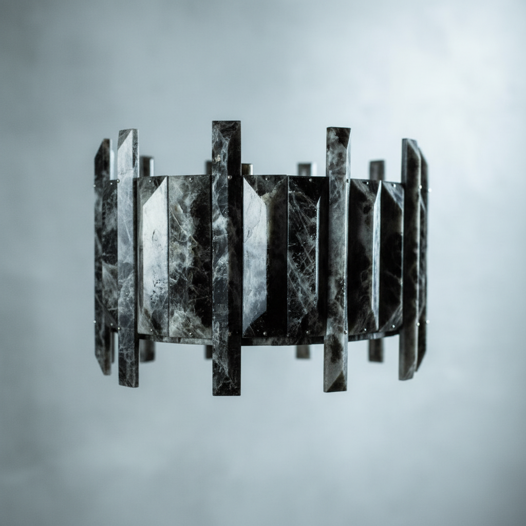 Riviko Cosmic Cascade Chandelier - Background Shot