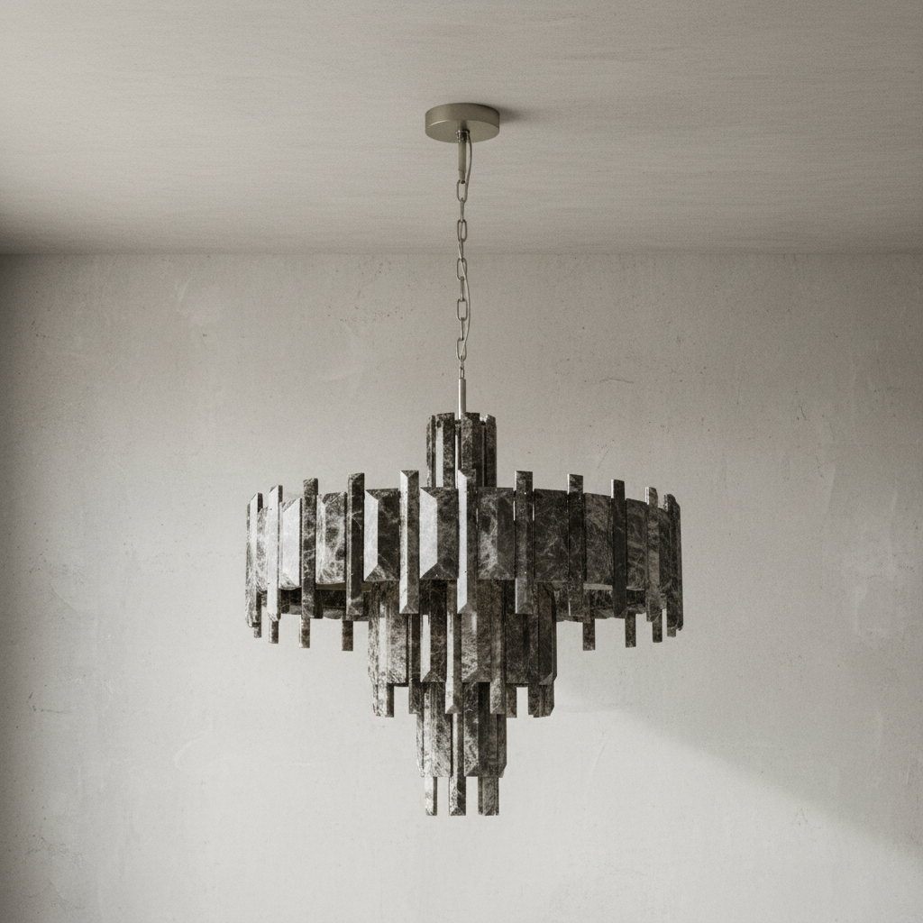 Riviko Cosmic Cascade Chandelier - Background Shot