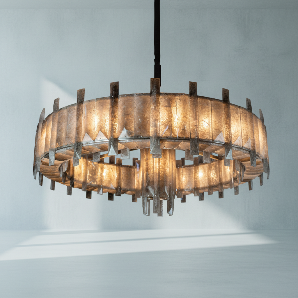 Riviko Cosmic Cascade Chandelier - Background Shot