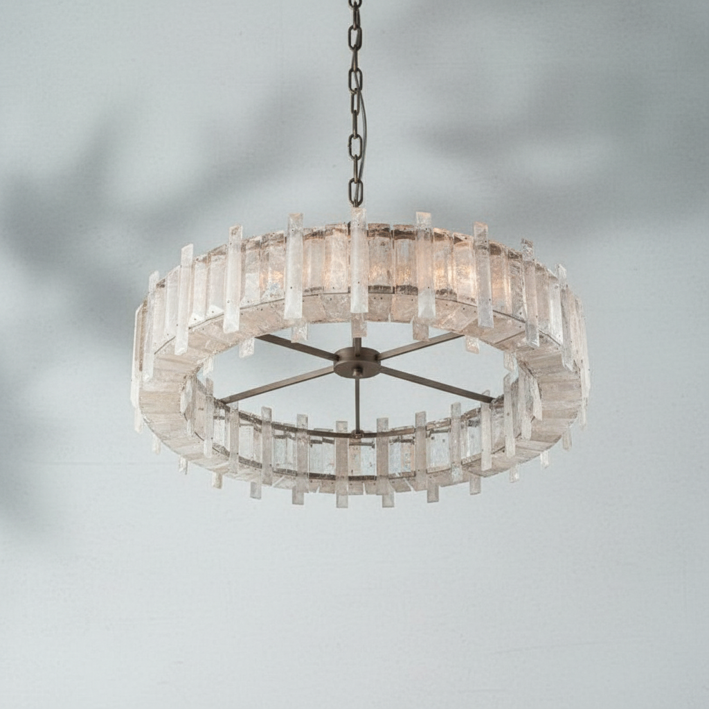 Riviko Cosmic Cascade Chandelier - Background Shot