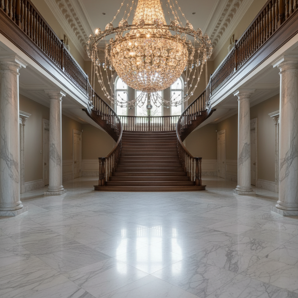 Riviko Grand Regency Tiered Chandelier - American estate entrance hall