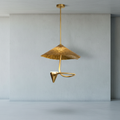 Riviko Veridian Bloom Multi-Light Chandelier - Background Shot