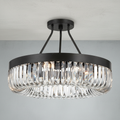 Riviko Regal Radiance 1-Tier 8-Light Round Chandelier - Background Shot