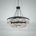 Riviko Alice 2-Tier 26 Light Chandelier 42” - Studio Shot