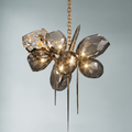 Riviko Alabaster Bloom Contemporary Chandelier - Background Shot