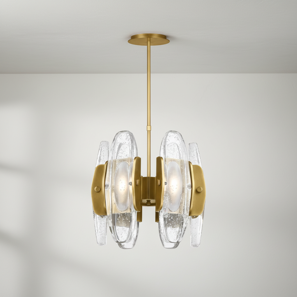 Riviko Aute Led Round Chandelier 15″ - Studio Shot