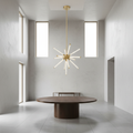 Riviko Aura Weave Round LED Chandelier - Background Shot