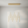 Riviko Mamie Linear LED Chandelier - Studio Shot
