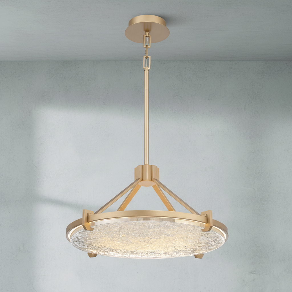 Riviko Oceanic Radiance LED Chandelier - Background Shot
