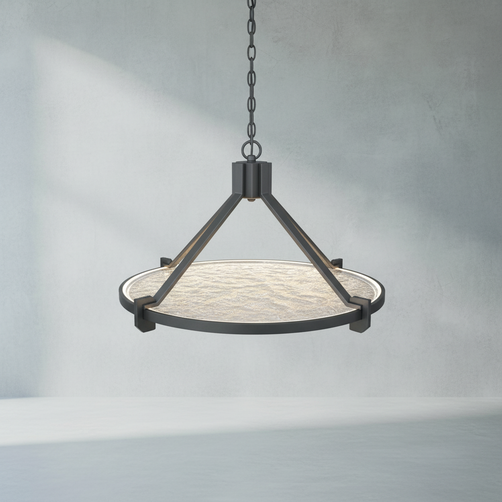 Riviko Oceanic Radiance LED Chandelier - Background Shot