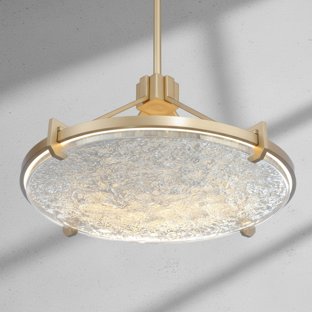 Riviko Oceanic Radiance LED Chandelier - Background Shot
