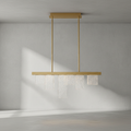 Riviko Aura Stream Linear LED Chandelier - Background Shot