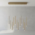 Riviko Aura Cascade Linear LED Chandelier - Background Shot