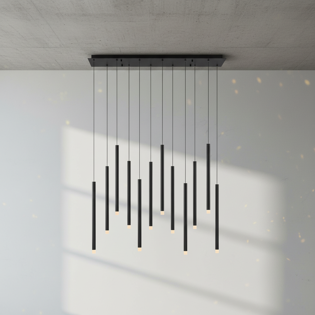 Riviko Monna Lights Linear LED Chandelier - Studio Shot