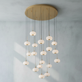 Riviko AuraSphere 19-Light Round Chandelier - Background Shot
