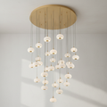 Riviko Lanterns 31 Light Round LED Chandelier - Studio Shot