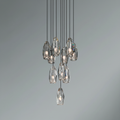 Riviko Radiant Aura Circular Chandelier - Background Shot