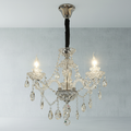 Riviko Heirloom Crystal Candle Chandelier - Background Shot