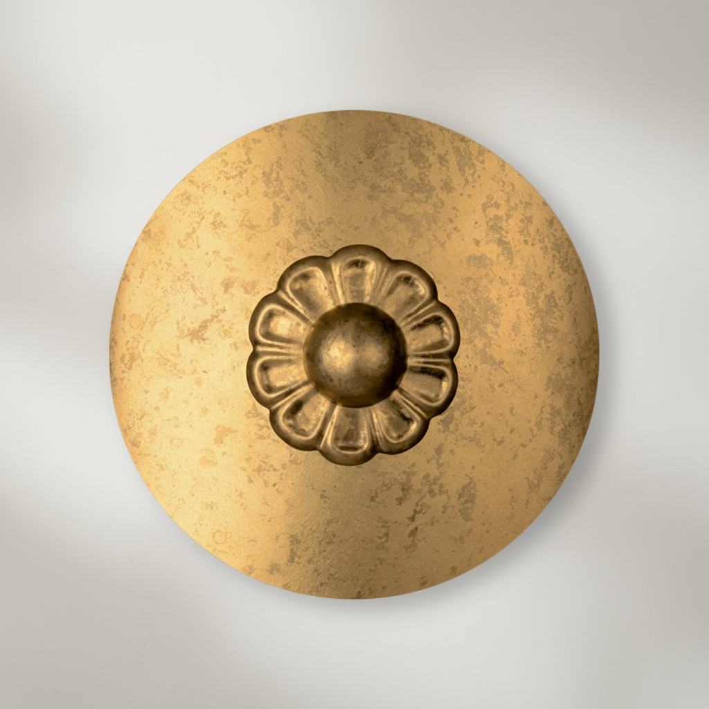 Riviko Veridian Bloom Round Chandelier - Background Shot