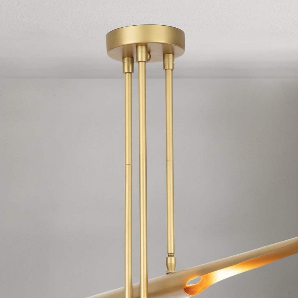 Riviko Aeroform Triple-Tier Chandelier - Background Shot