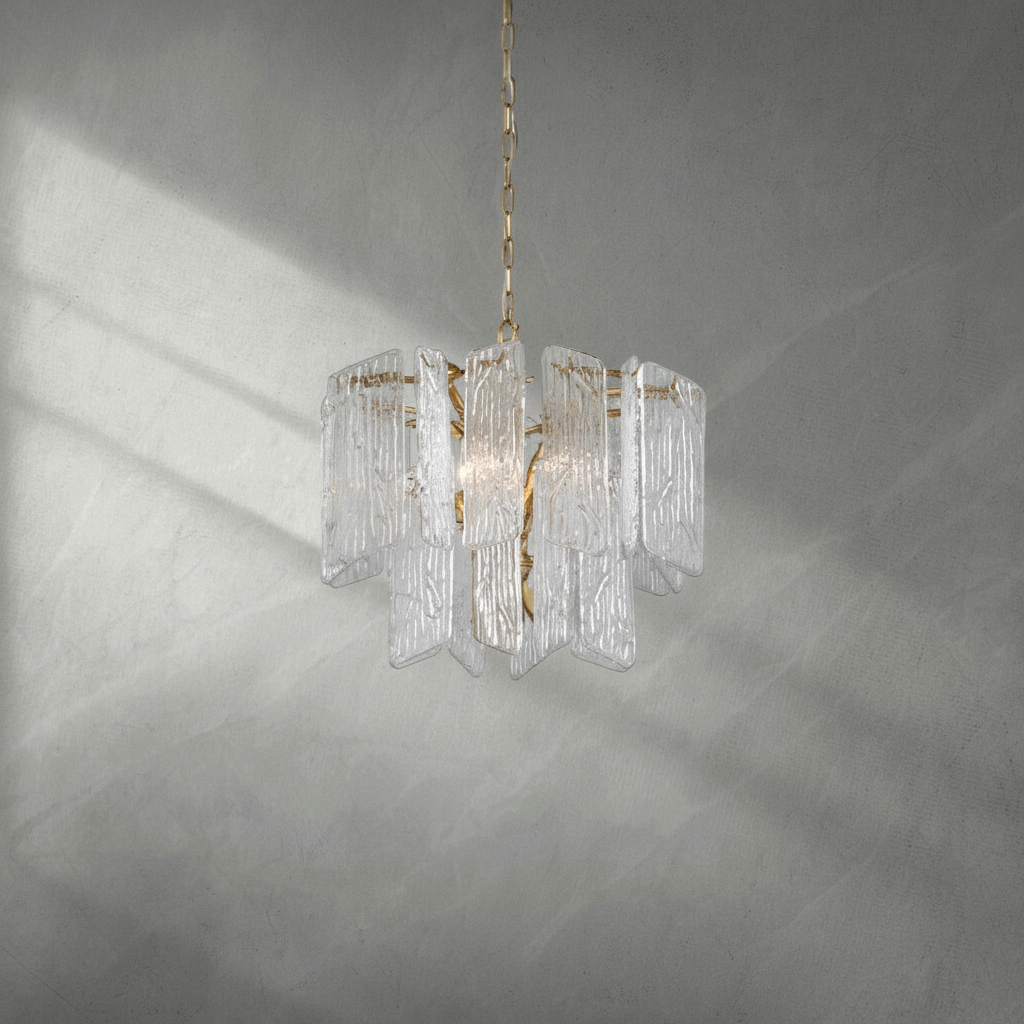 Riviko Regal Radiance Tiered Chandelier - Background Shot
