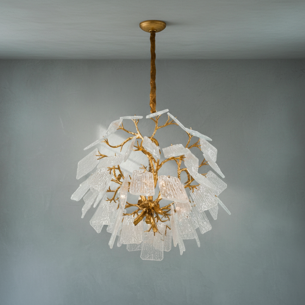 Riviko Regal Radiance Tiered Chandelier - Background Shot