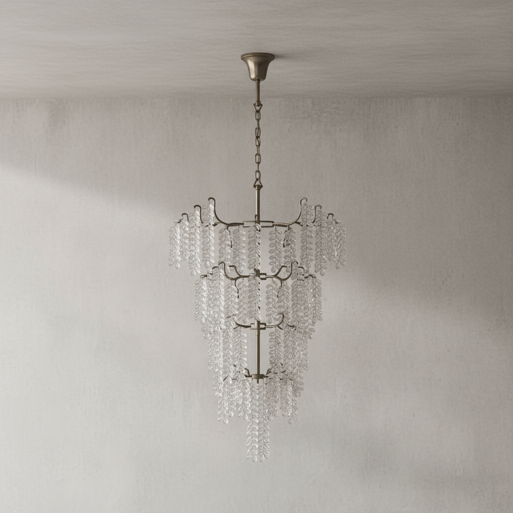 Riviko Aurelian Grand Chandelier 33 Lights 76 Inches - Background Shot