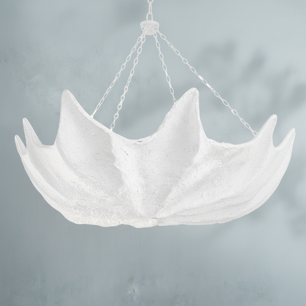 Riviko Coastal Bloom Sculptural Chandelier - Background Shot