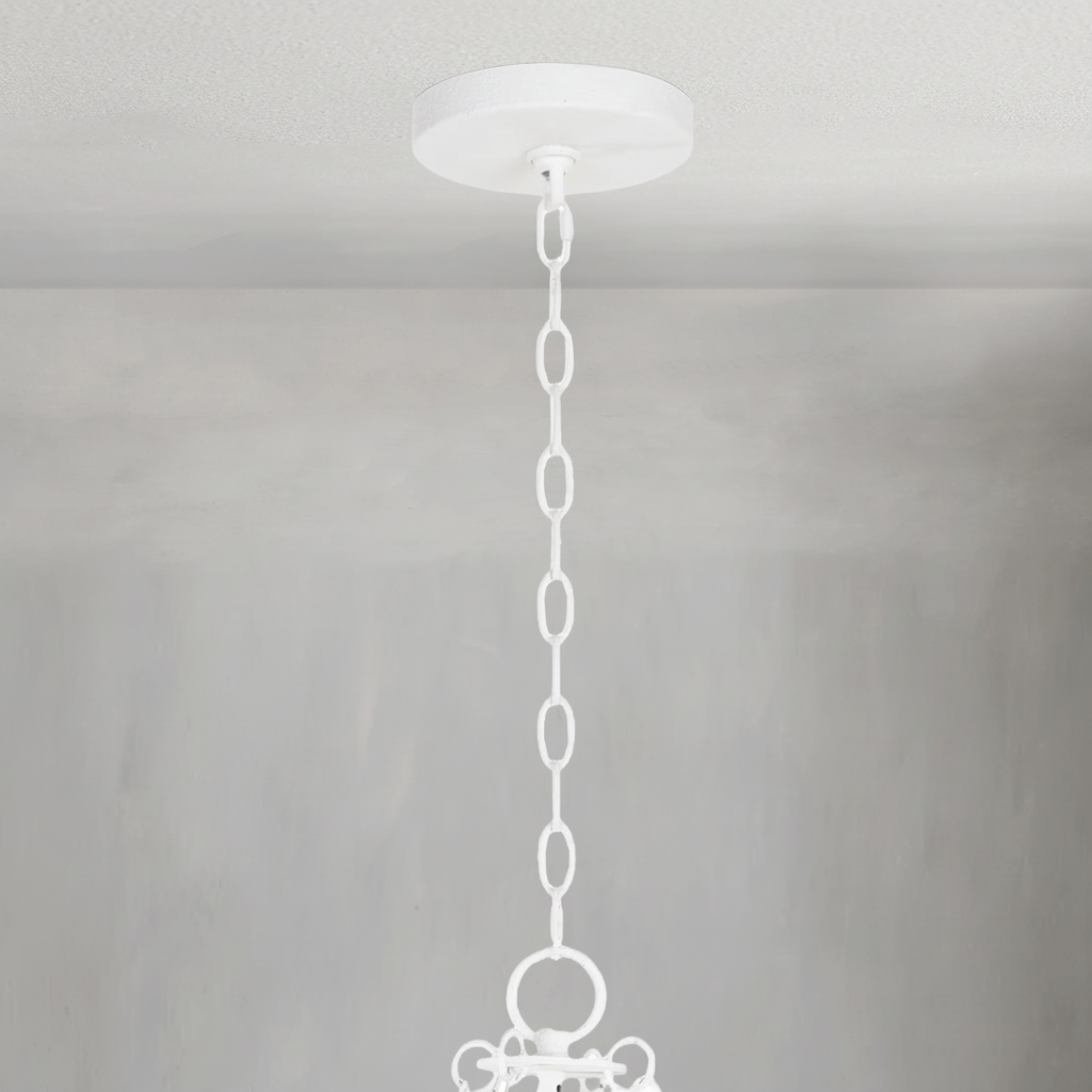 Riviko Coastal Bloom Sculptural Chandelier - Background Shot