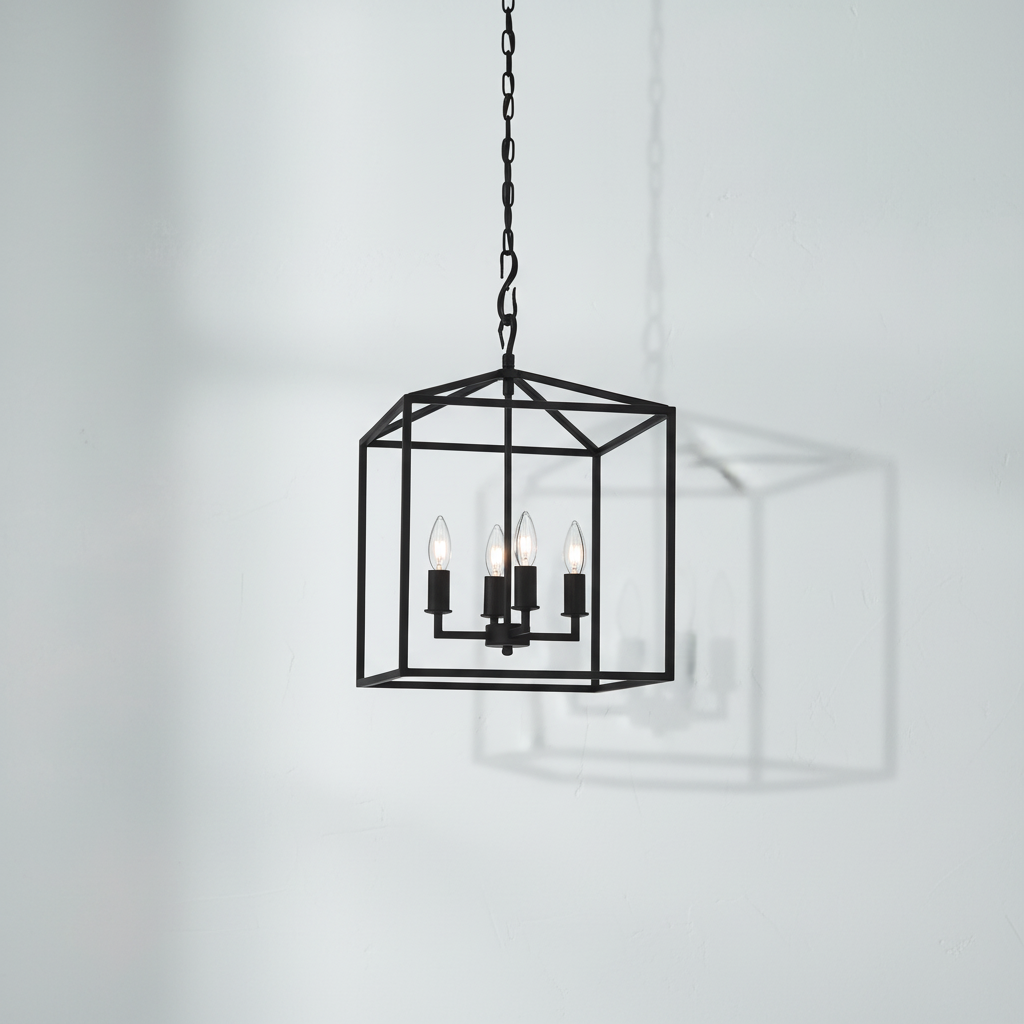 Riviko Radiant Brass Ethereal Chandelier - Background Shot