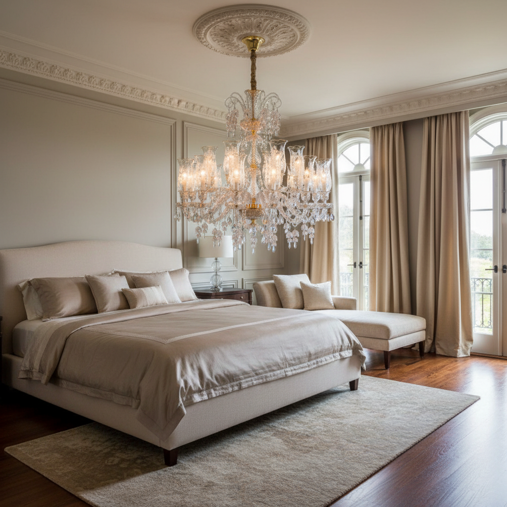 Riviko Garnier 18 Light Chandelier - Scene