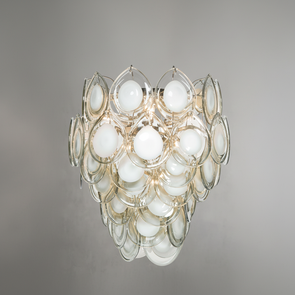 Riviko Ethereal Cascade Chandelier - Background Shot