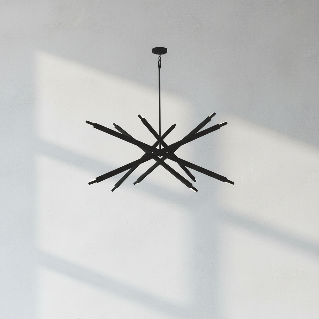 Riviko Ethereal Cascade Chandelier - Background Shot