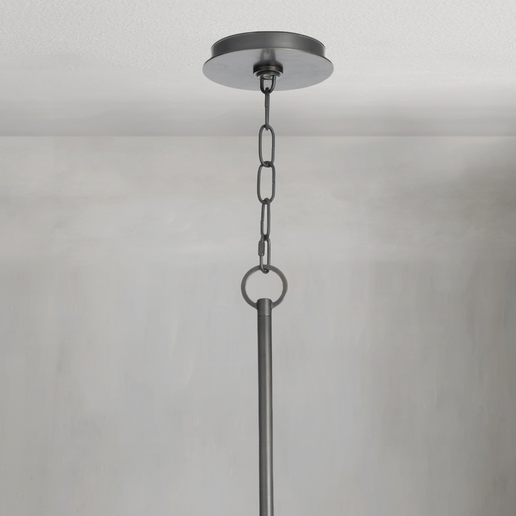 Riviko Aura Grandeur Alabaster-Like Chandelier - Background Shot