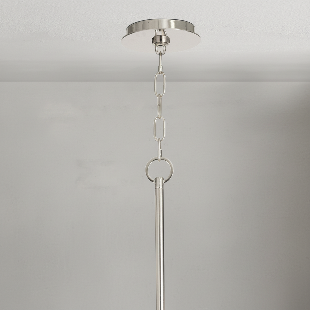 Riviko Aura Grandeur Alabaster-Like Chandelier - Background Shot