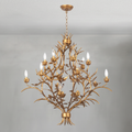 Riviko Verdant Canopy 15-Light Chandelier - Background Shot