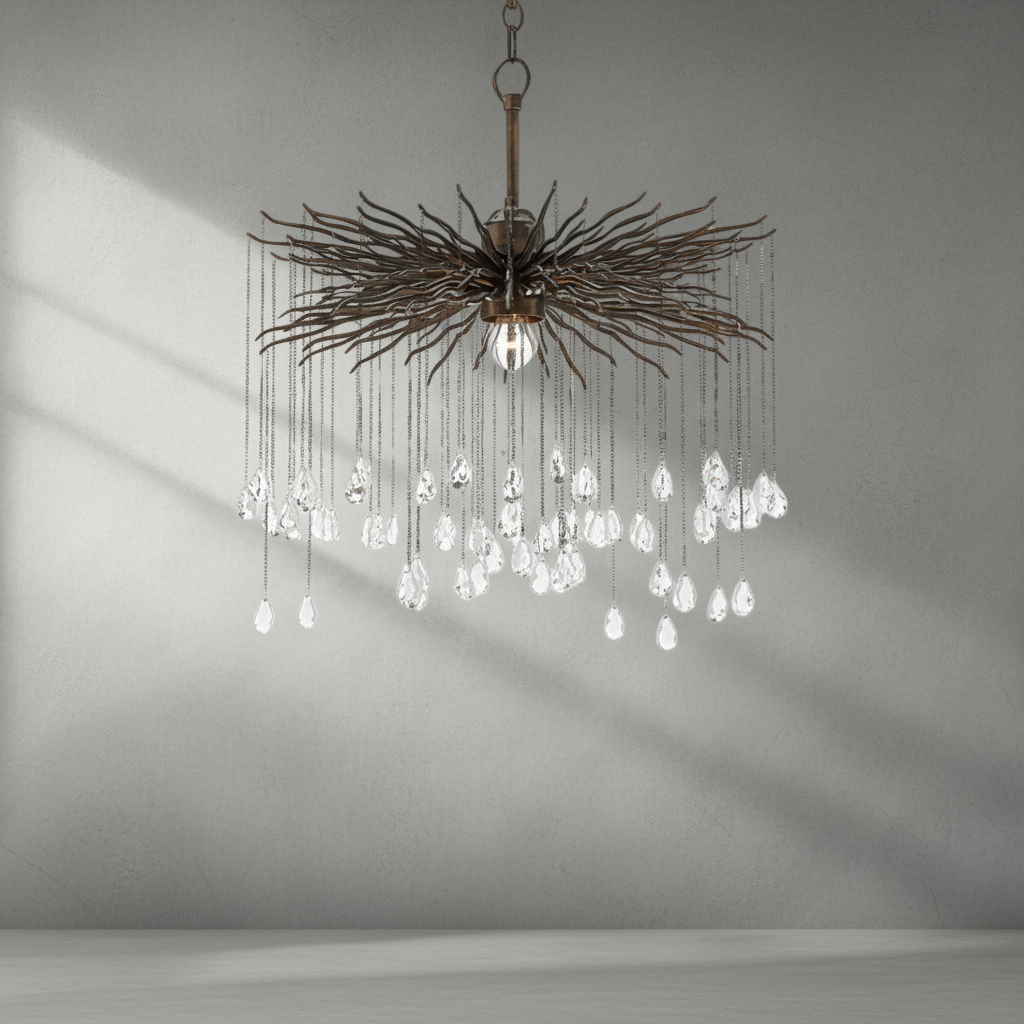 Riviko Verdant Canopy Sculptural Chandelier - Background Shot