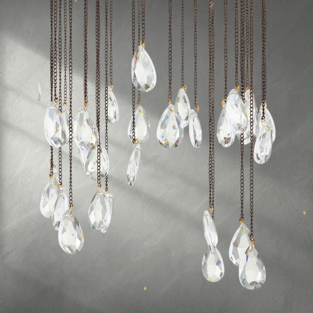 Riviko Verdant Canopy Sculptural Chandelier - Background Shot