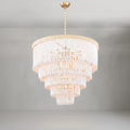 Riviko Coastal Radiance Tiered Chandelier - Background Shot